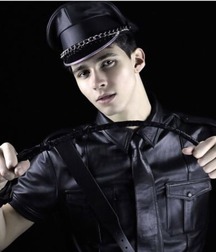 Leather Bad Boy Gay Tube 25