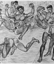 Gay Vintage Porn - 108 - mixed art work by Spartacus 5f41919020241.jpg
