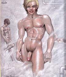 Gay Vintage Porn - 123 - mixed gay cartoon art drawn 5f4b25602fe9d.jpg