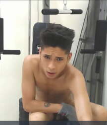 Working out in the gym boys porn gay