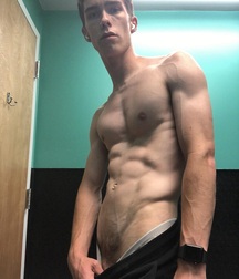 Skate Punk Shows off His Big Junk Twink Tube