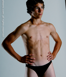 Teen boy sports model Ryan