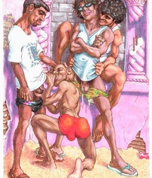 Gay Vintage Porn - 272 - mixed art work 602055ee69607.jpg