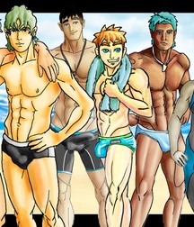 Gay Tube Vintage Illustrations - 306 - mixed art work