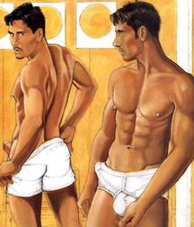 Gay Vintage Porn - 320 - mixed art and cartoons