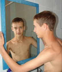 Gay Twinks Porn - 347 - Evdokim takes a shower