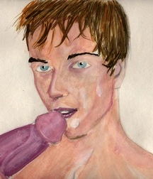 Gay Twinks Porn - drawings, sketches