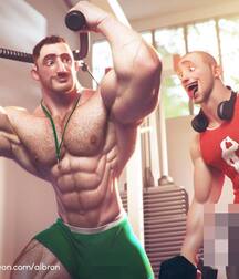 3D hunks 2 Gay Porn