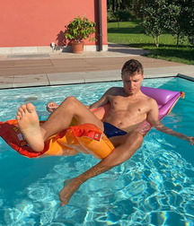 Boys feet twink tube