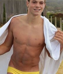 Publius Beach Speedo Boys 12 Twink Shirtless Tube