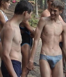 swimming buddies