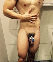 cock caged