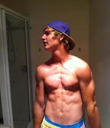 shirtless with caps