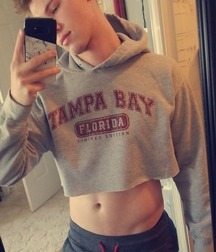 cuties in crop-tops sporty