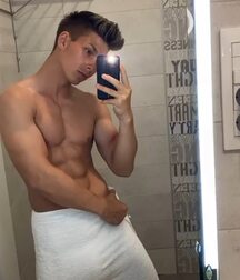 Cute Boys in Towel Twinks Tube Selfies Shower 61b7dfdf504f7.jpg