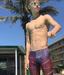 A large mixture of images of boys in and around water 