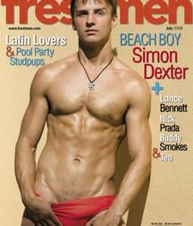 Gay Porn Magazine - FreshMen - Simon Dexter