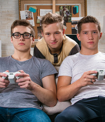 Gay porn young sex hard boys gamers