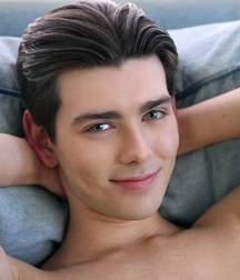 Gay porn twinks show their extra large dicks solo set