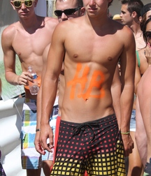 Twinks speedos outdoors twink tube