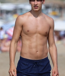 Diving into the pool swimming twink tube guys
