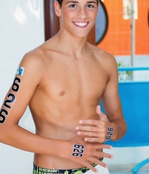 Teens swimming summer shirtless twinks fun public tube