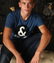 Liam handsome gay porn model shows off boys porn