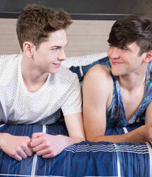 Riley and Nathan gay porn models fuck