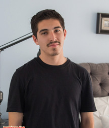 Villain gay porn model latino shows off hard