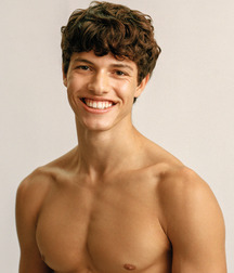 Nacho Penin smiling new gay model porn