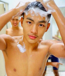 Yound asian pits