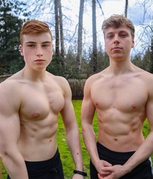 Cute twinks flex gay porn strong