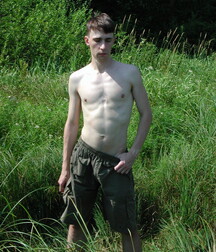 Andrey wanking and cumming outdoors boys porn