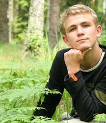 Blond teen Johnny solo session outdoors boys porn