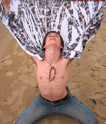 Cute Leon wanks & cums on the beach boys porn 627d2432ca142.jpg