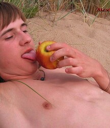 Cute Leon wanks & cums on the beach boys porn 627d25b546768.jpg