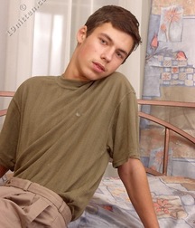 Cute teen Koza solo session on bed boys porn