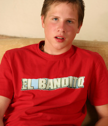 Cute twink Zack solo session gay porn