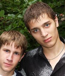 Boys Porn Handsome Danny & Sasha having sex outdoors