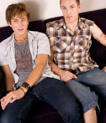 Two guys having hot sex gay porn