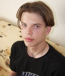 Cute muscle teen boy Adrian shows off boys porn