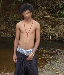 Alfredo, a curly-haired Latino boys porn shows himself outdoors 6295b63bf2037.jpg