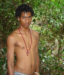 Alfredo, a curly-haired Latino boys porn shows himself outdoors 6295b64360a00.jpg