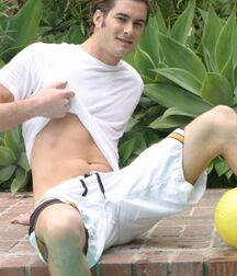 24 y.o. hunk Mickey in a solo session boys by the pool 62a9ade3b3875.jpg