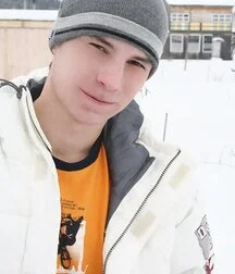A handsome 20 y.o. shows off naked in the snow boys porn