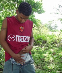 A curly Latino guy jerks off in the forest boys porn 62b94c189546d.jpg