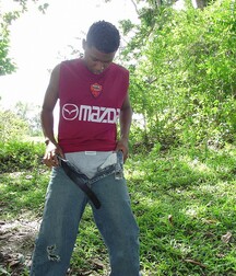 A curly Latino guy jerks off in the forest boys porn 62b94c1d2c7ab.jpg