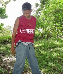 A curly Latino guy jerks off in the forest boys porn 62b94c1f7e7c1.jpg