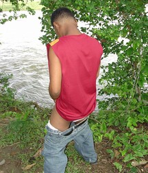 A curly Latino guy jerks off in the forest boys porn 62b94c347b6be.jpg