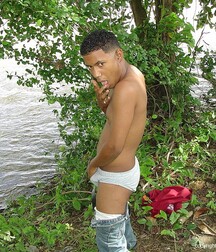 A curly Latino guy jerks off in the forest boys porn 62b94c4c126a5.jpg